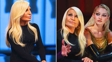 donatella versace late show chi è|what happened to donatella versace.